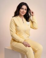 ⁦بيجامة حريمي كابيشوة تطريز هلال ونجمة⁩ - الصورة ⁦4⁩